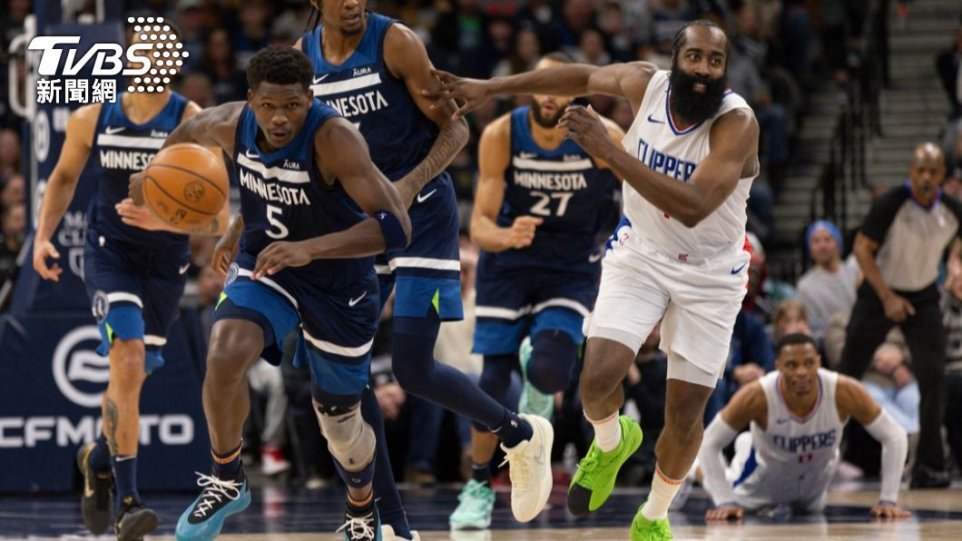 NBA/灰狼4分險勝 愛德華茲與戈貝爾澆熄快艇反功