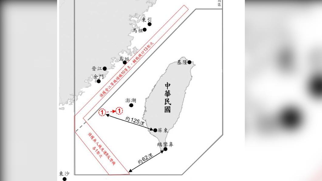 諾魯剛與台斷交共軍又來 國防部:偵獲共機15架、共艦3艘