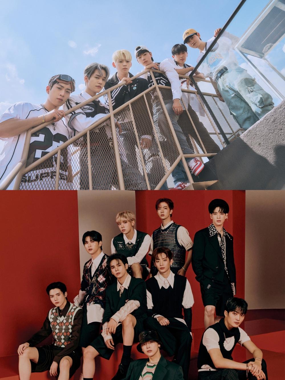 ONF(上圖)、CRAVITY都將參與這次拼盤演唱會。(圖/SHOW Office提供)