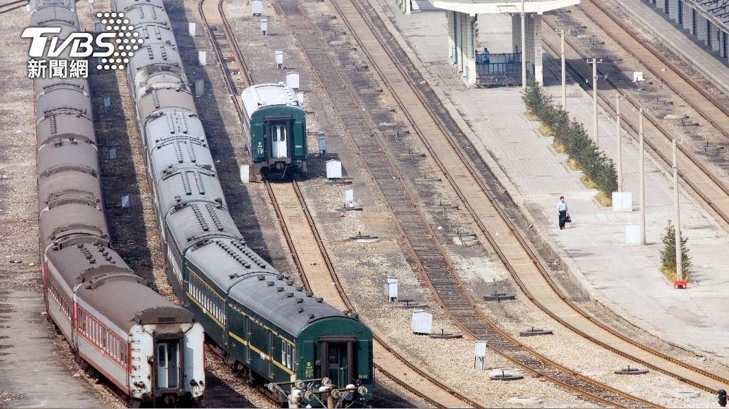 北韓火車前2節車廂通常是為行政人員準備。（示意圖／達志影像美聯社）