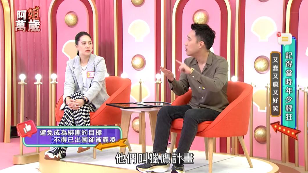 余祥銓表示歹徒將綁票計畫取名為「獵鷹計畫」。（圖／翻攝自《阿姐萬歲》YT頻道）