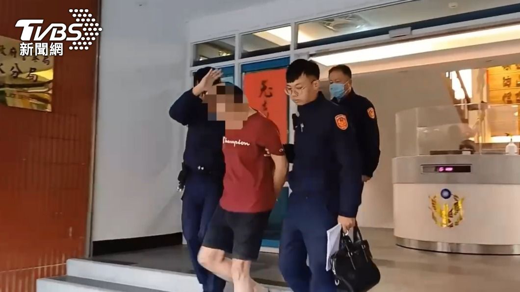 翁男被警方移送法辦。（圖／TVBS）