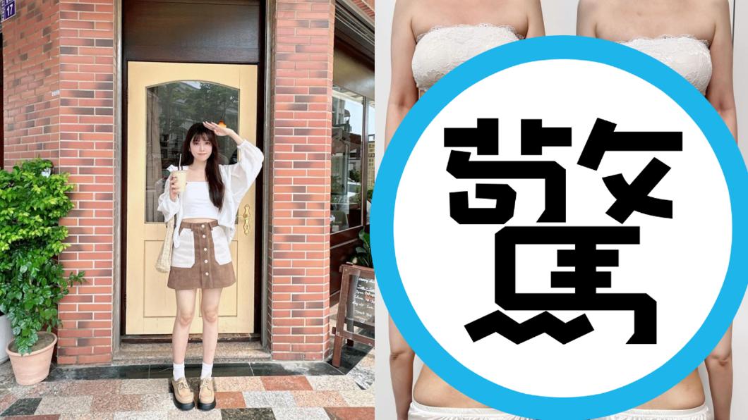 GINA看似身材纖細，卻意外藏有肉肚，這次大公開也震驚粉絲。（圖／翻攝自IG@ginachiki）