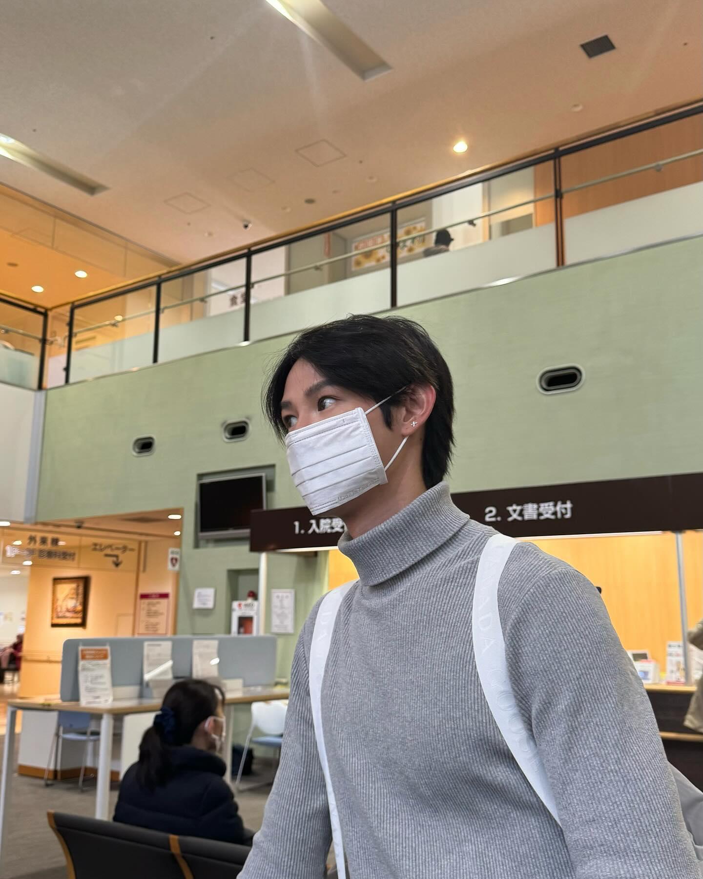 夏和熙在日本就醫。(圖/翻攝自夏和熙臉書)