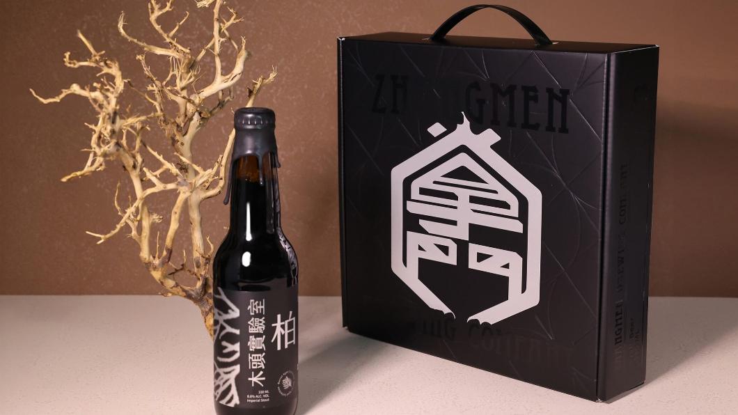 掌門精釀,在年底也推出了「木頭實驗室」。(圖/業者提供)