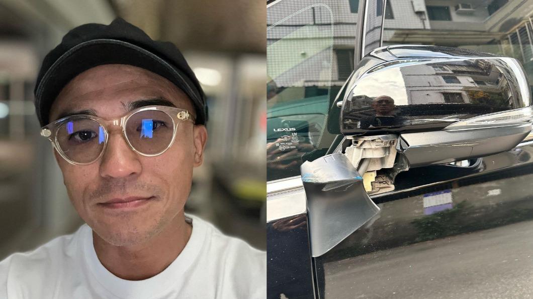 停家門前遭撞！小馬車被撞出大洞「肇事駕駛逃逸」　公開監視器逮人