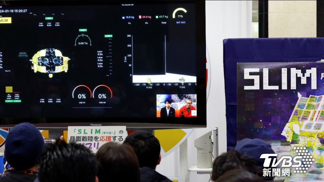 登月第5國！日本探測器著陸成功　太陽能電池無法發電