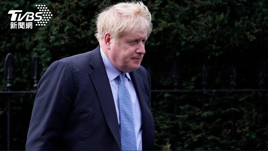 英國前首相強生。（圖／達志影像美聯社）
