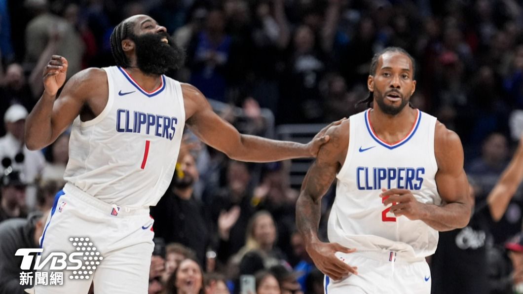 NBA/里納德一波22比0逆轉戰局 助快艇反超險勝籃網
