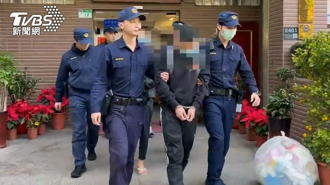 5名犯嫌遭警方移送。(圖/TVBS)