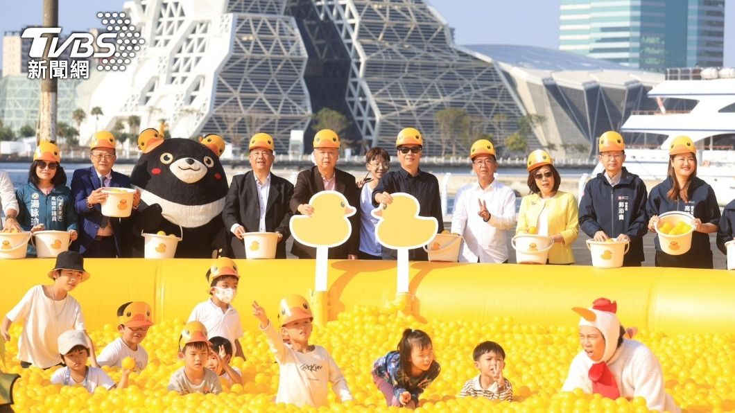 2024 Kaohsiung Wonderland 冬日遊樂園」1月27日至2月25日於愛河灣及16-18號碼頭登場。(圖/TVBS)