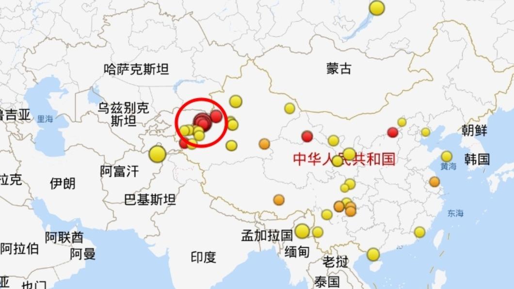 新疆7.1極淺層強震6人傷、餘震43次 居民零下11度不敢回家