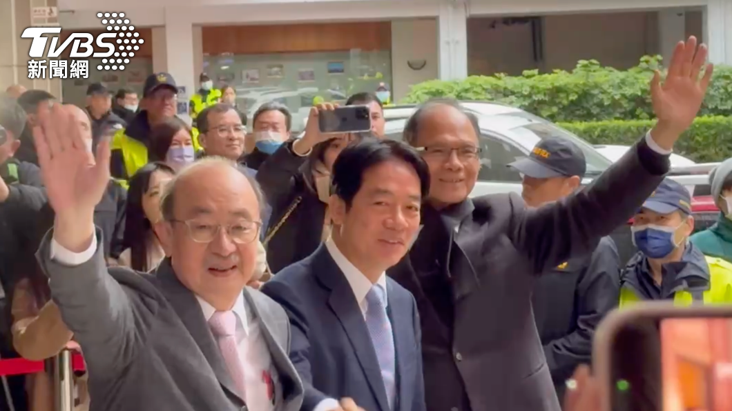 副總統賴清德親赴現場致詞。(圖/賴慧津攝)