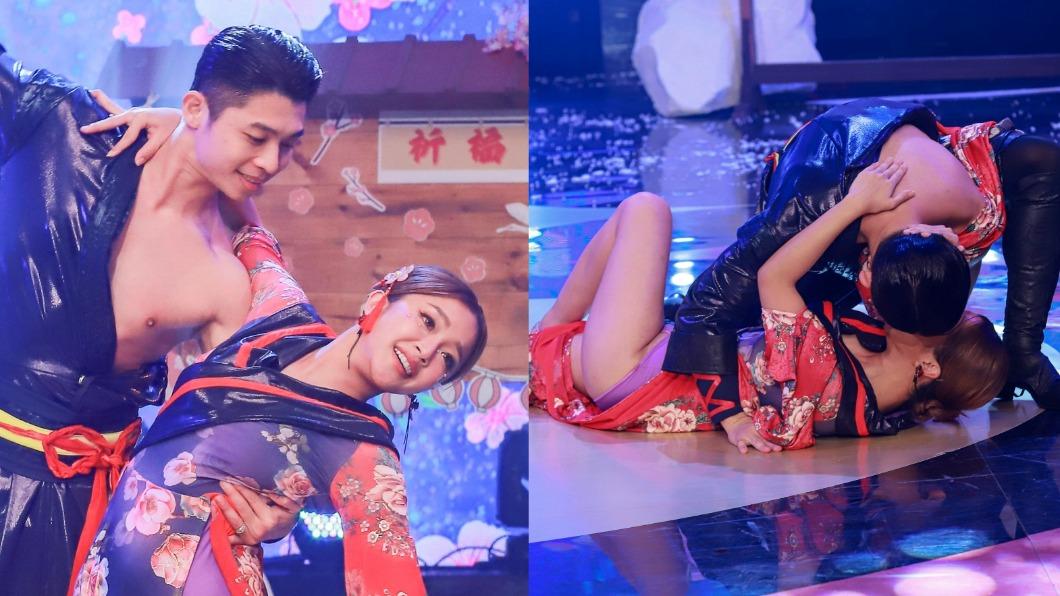 賴慧如新婚「男上女下」激吻老公! 親密交纏露出大腿根部超辣