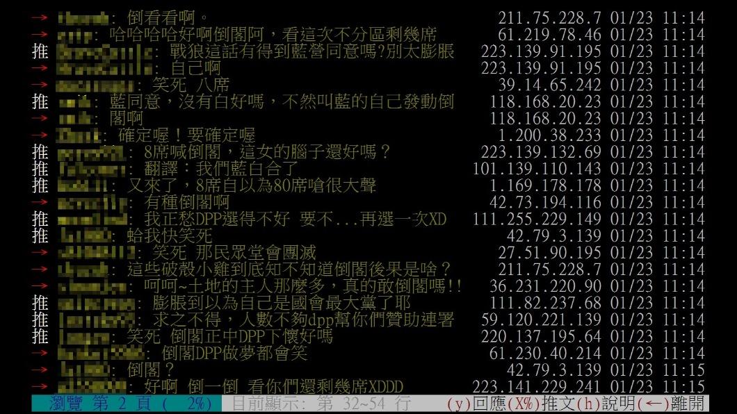 網友討論。(圖/翻攝自PTT)