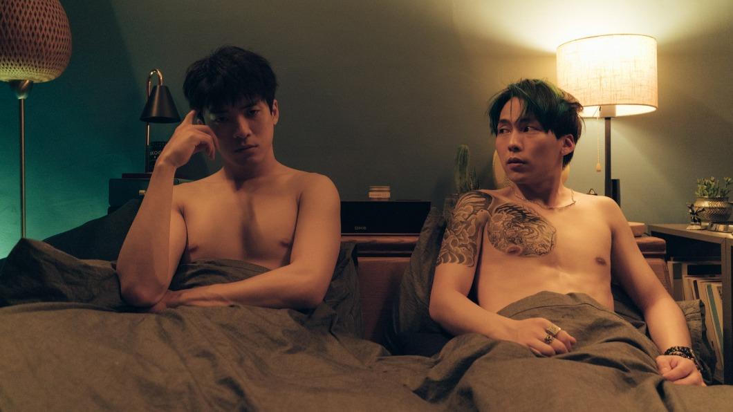 劇中被林哲熹奪走第一次，讓巫建和嬌喊「我吃虧了」。（圖／Netflix提供）