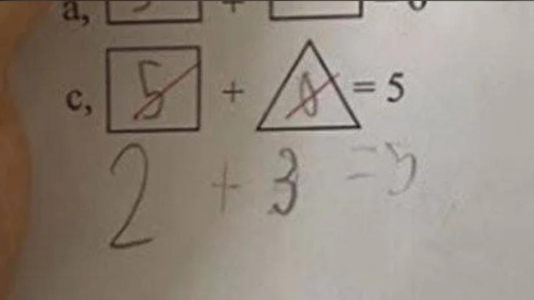 「5+0=5」老師劃錯!家長們不解 答案公布全場尷尬