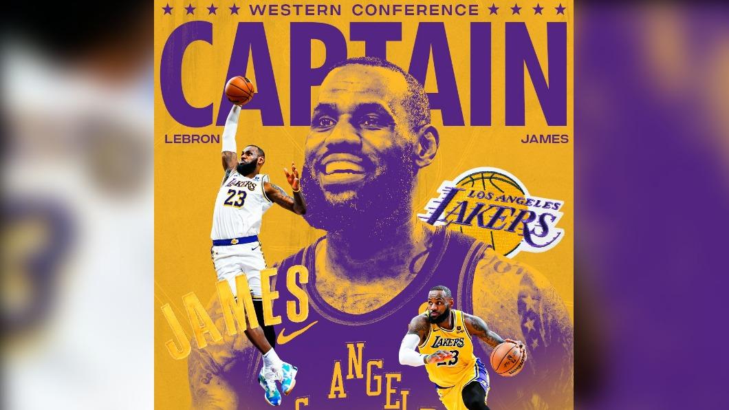 NBA/破賈霸紀錄 詹姆斯連20年入選明星賽先發