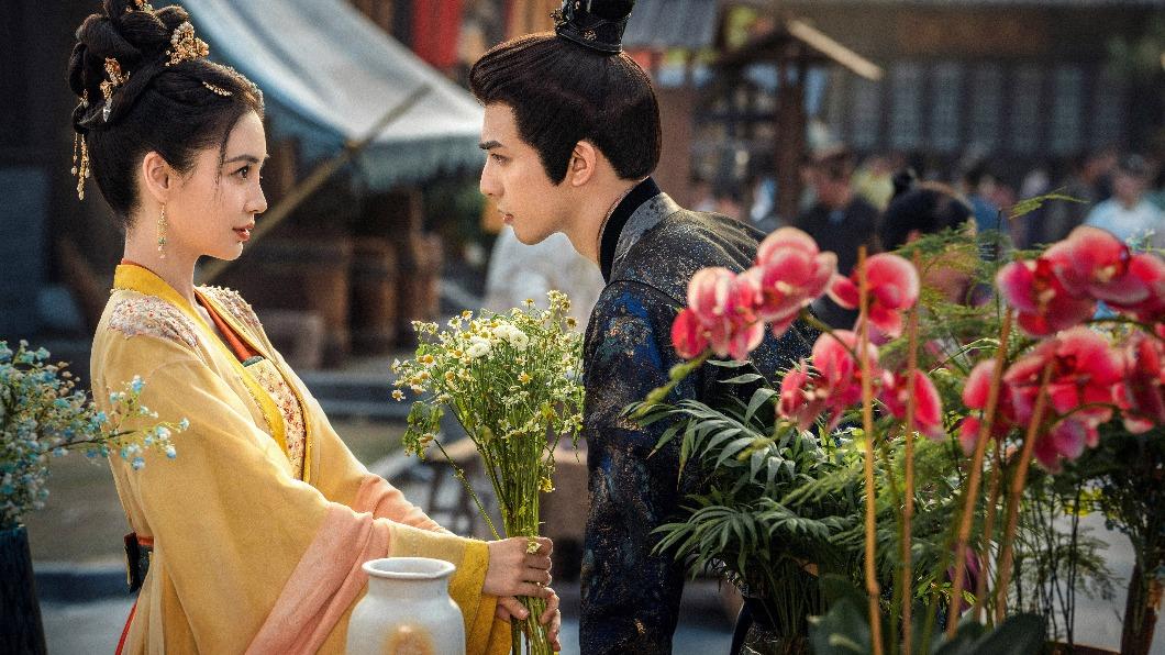 Angelababy和宋威龍將在今年帶來新劇《相思令》。(圖/翻攝自相思令官微微博)