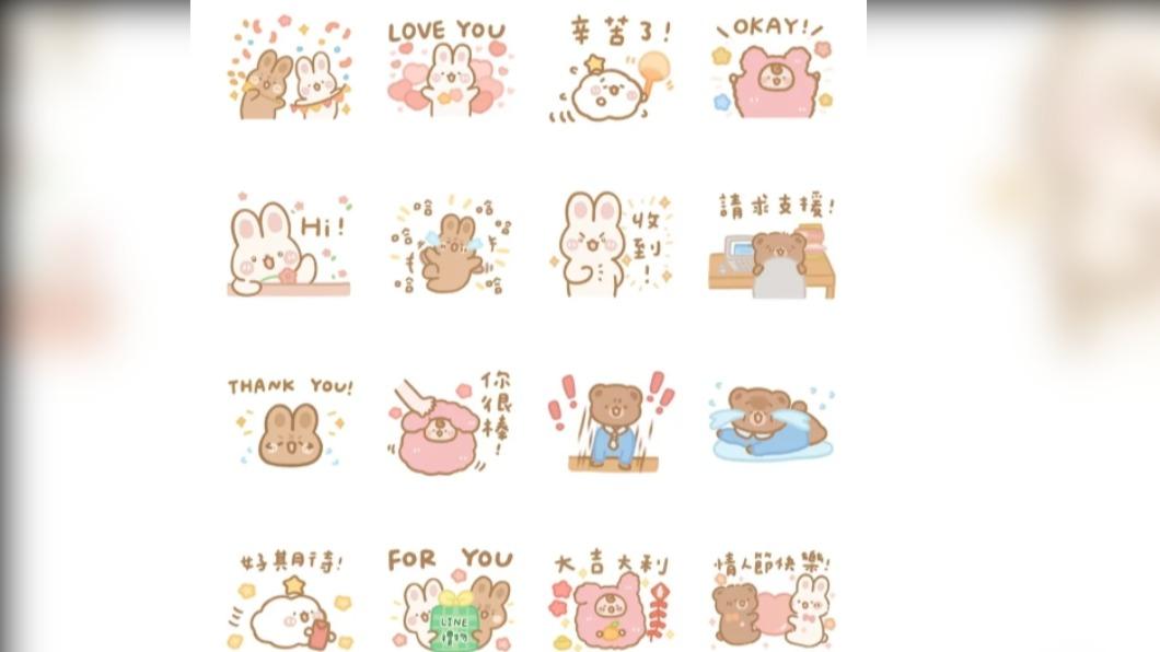 LINE禮物 × 欸波與小寵物的日常。（圖／翻攝自LINE）