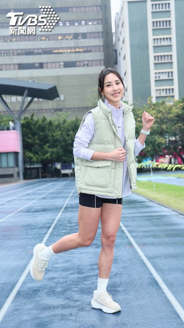 房思瑜先前挑戰紐約馬拉松比賽。(圖/趙世平攝)