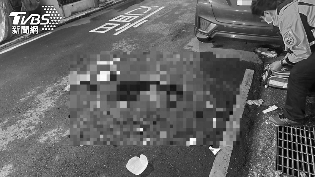 鄭男經送醫搶救後仍宣告不治。(圖/TVBS)