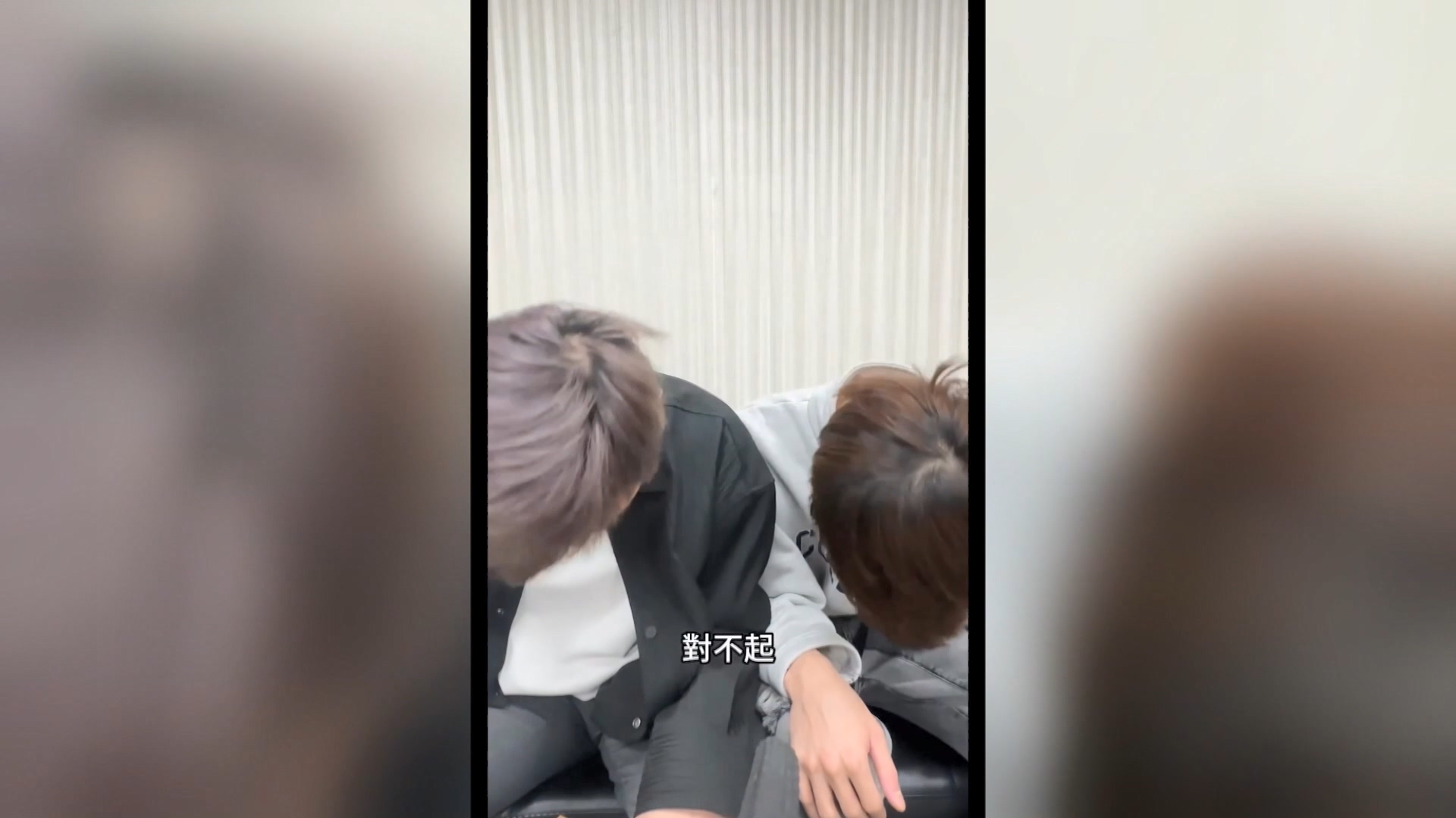 兩人在影片發酵後發影片致歉。（圖／翻攝自詹姆士IG）