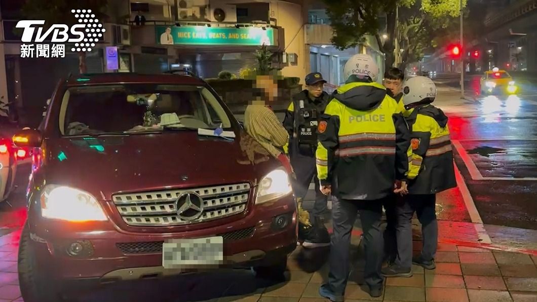 楊男酒測值達1.01毫克。(圖/TVBS)