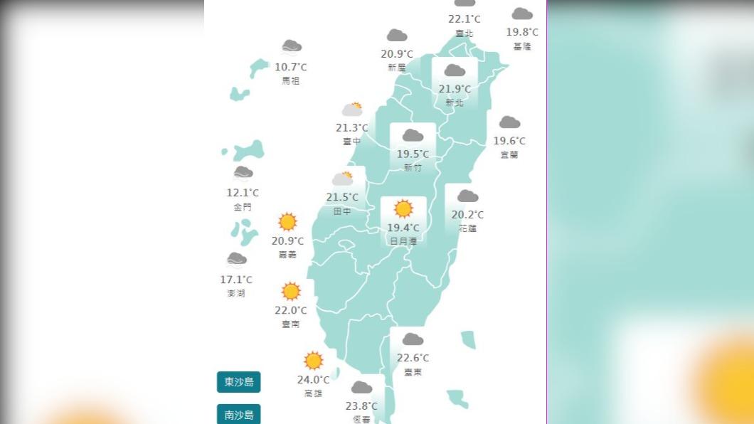 圖/中央氣象局