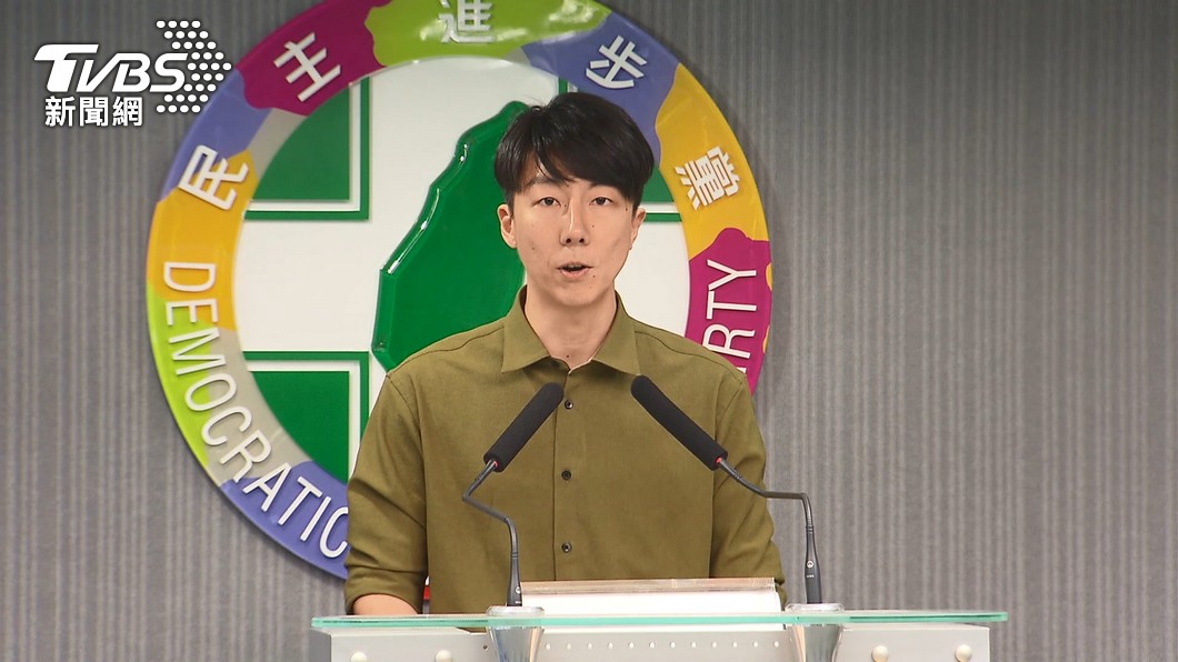 民進黨發言人吳崢。(圖/TVBS資料畫面)