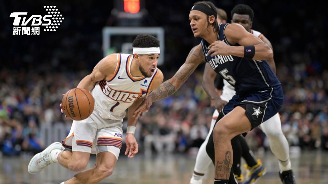 NBA/奧蘭多翔陽?魔術「巨人陣」鎖死太陽 布克飆分又做白工
