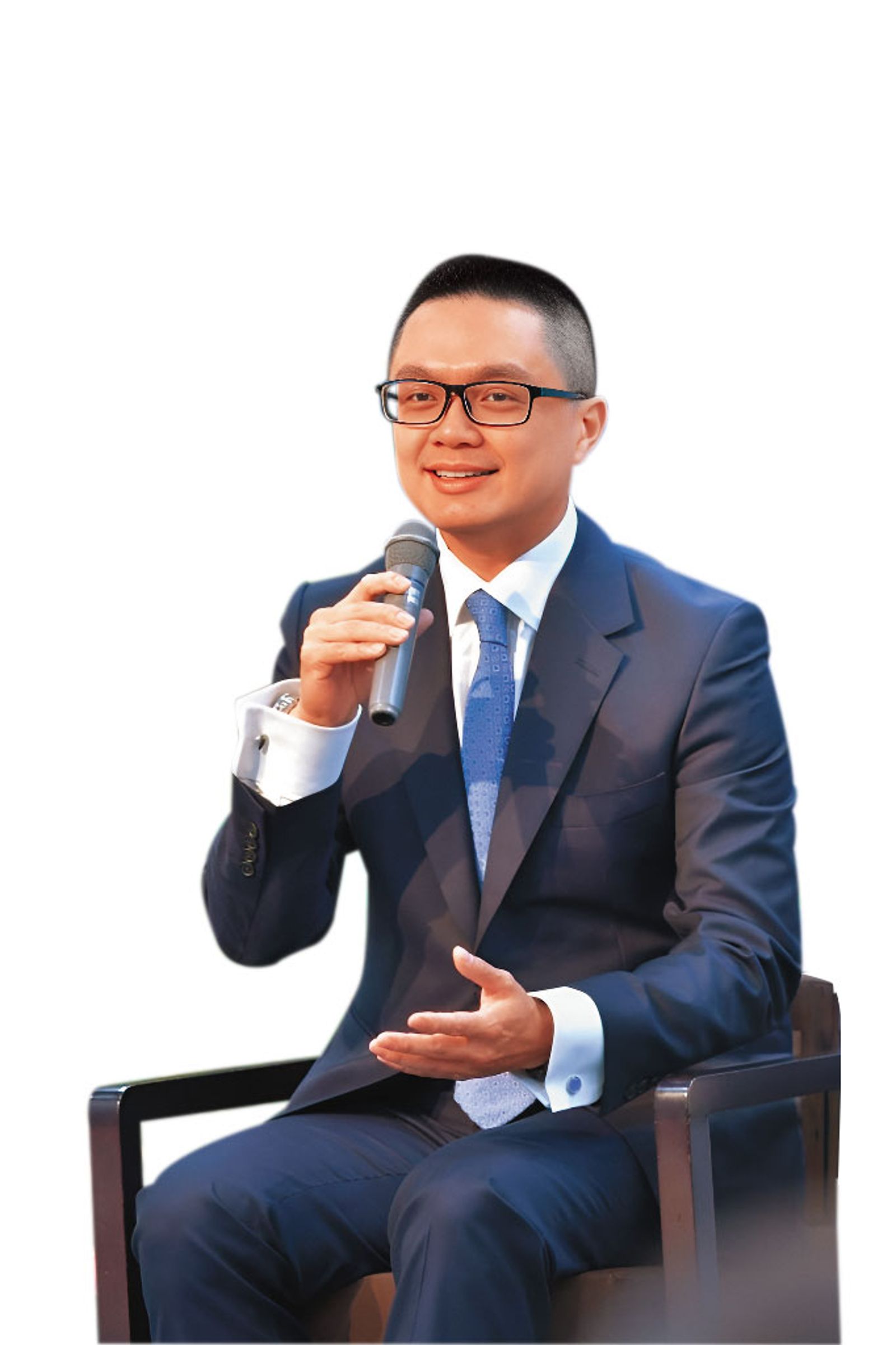 碩河副董事長邱冠勳遭檢舉涉及背信罪，訊後遭限制出境及出海。（圖／翻攝自佛光山人間大學台北分校臉書）