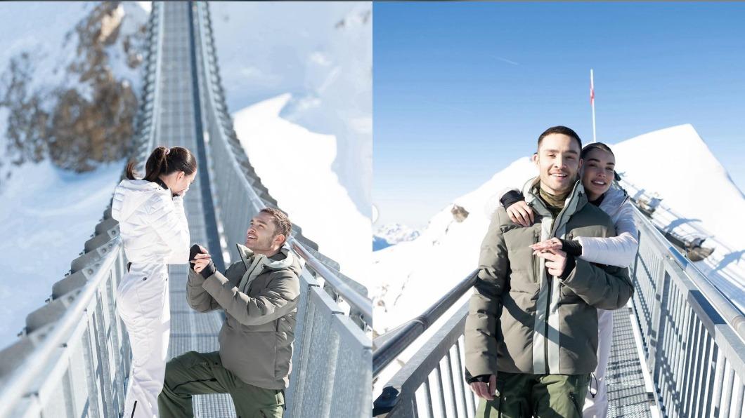 恭喜!《花邊教主》花花公子查克結婚了 絕美雪景下求婚成功