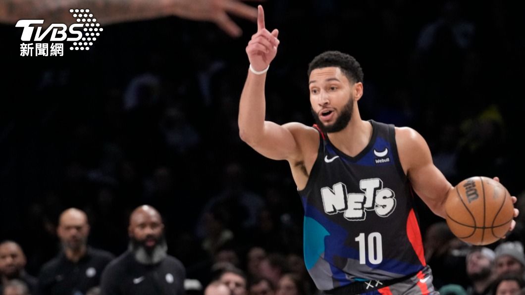 NBA/西蒙斯高效回歸!100%命中率準大三元 籃網33分血洗爵士