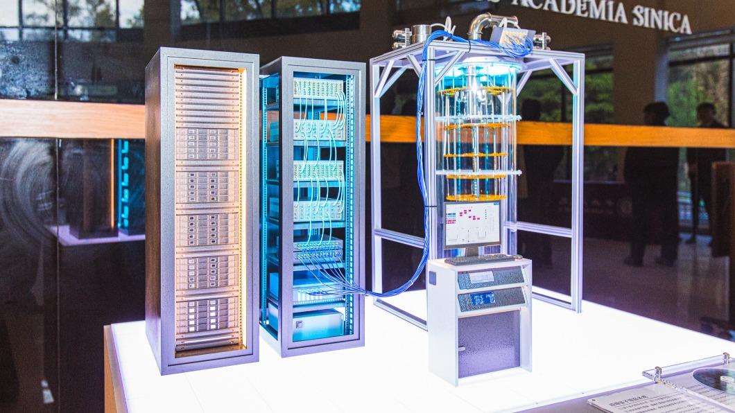 量子電腦模型。(圖/中研院提供)