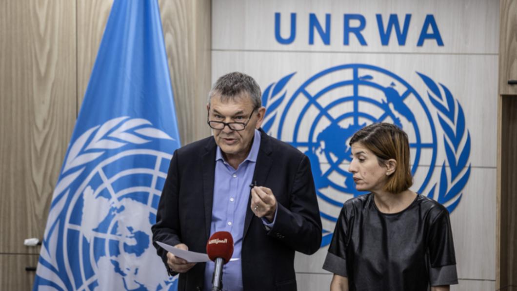UNRWA負責人菲利普(Philippe Lazzarini)。(圖/翻攝自middleeastmonitor)