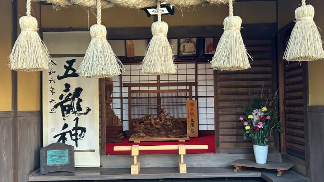 田無神社祭祀五龍神。（圖／翻攝自Ｘ＠dondake_50）