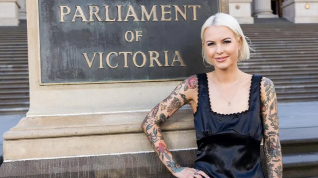 喬吉31歲，是維多利亞州議會中最年輕的女性。（圖／翻攝自《BBC》）