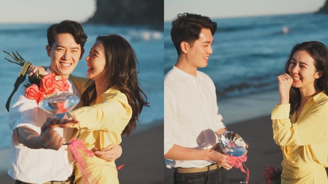 感動!盛勁為捧「巨鑽」求婚 麥明詩爆哭:WeSaidYes