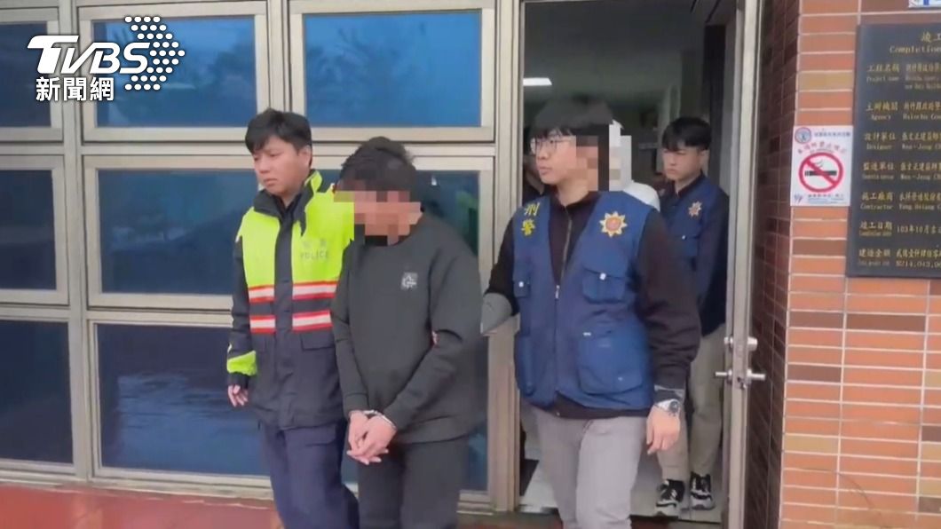 2名犯嫌移送新竹地方檢察署偵辦。(圖/TVBS)