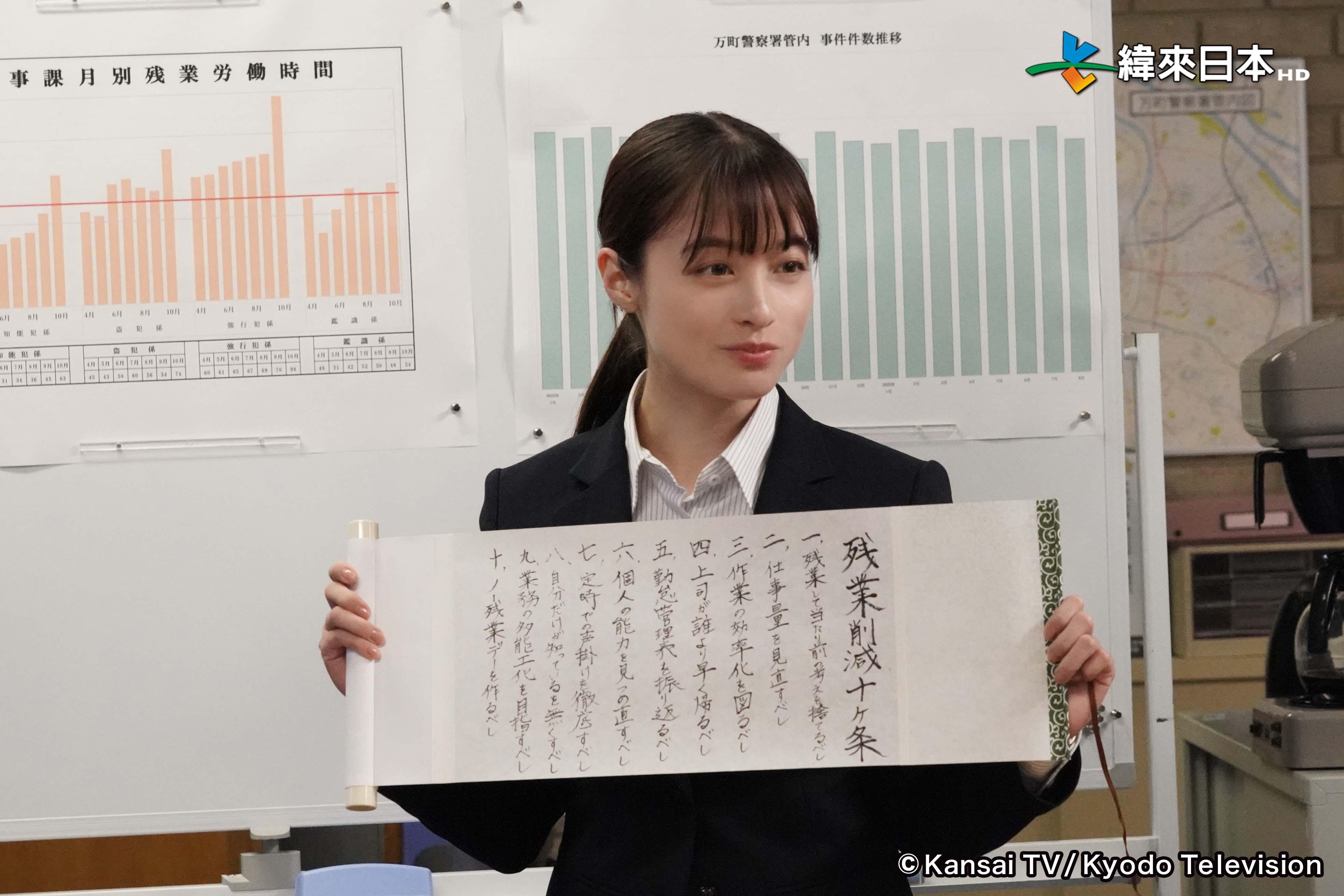 橋本環奈擁有「千年一遇美少女」稱號。(圖/緯來日本台提供)