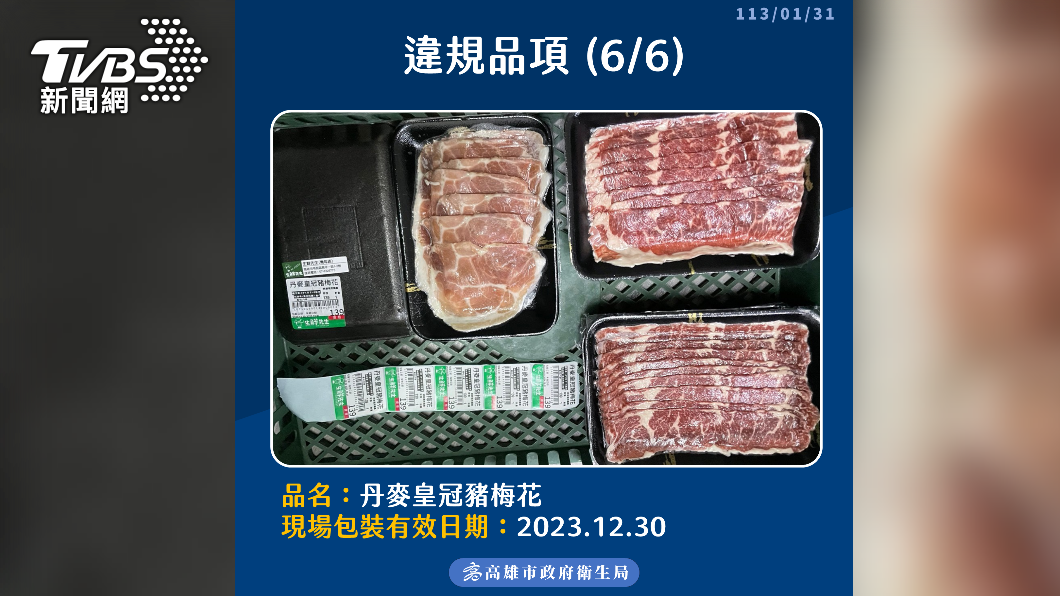衛生局除了責令超市停業，也公告退貨機制。（圖／TVBS）