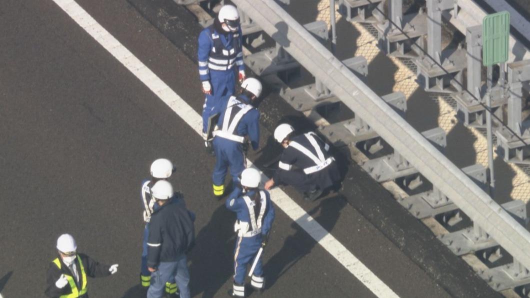 日本名神高速公路事故 不明物體「砸穿整車玻璃」駕駛重傷