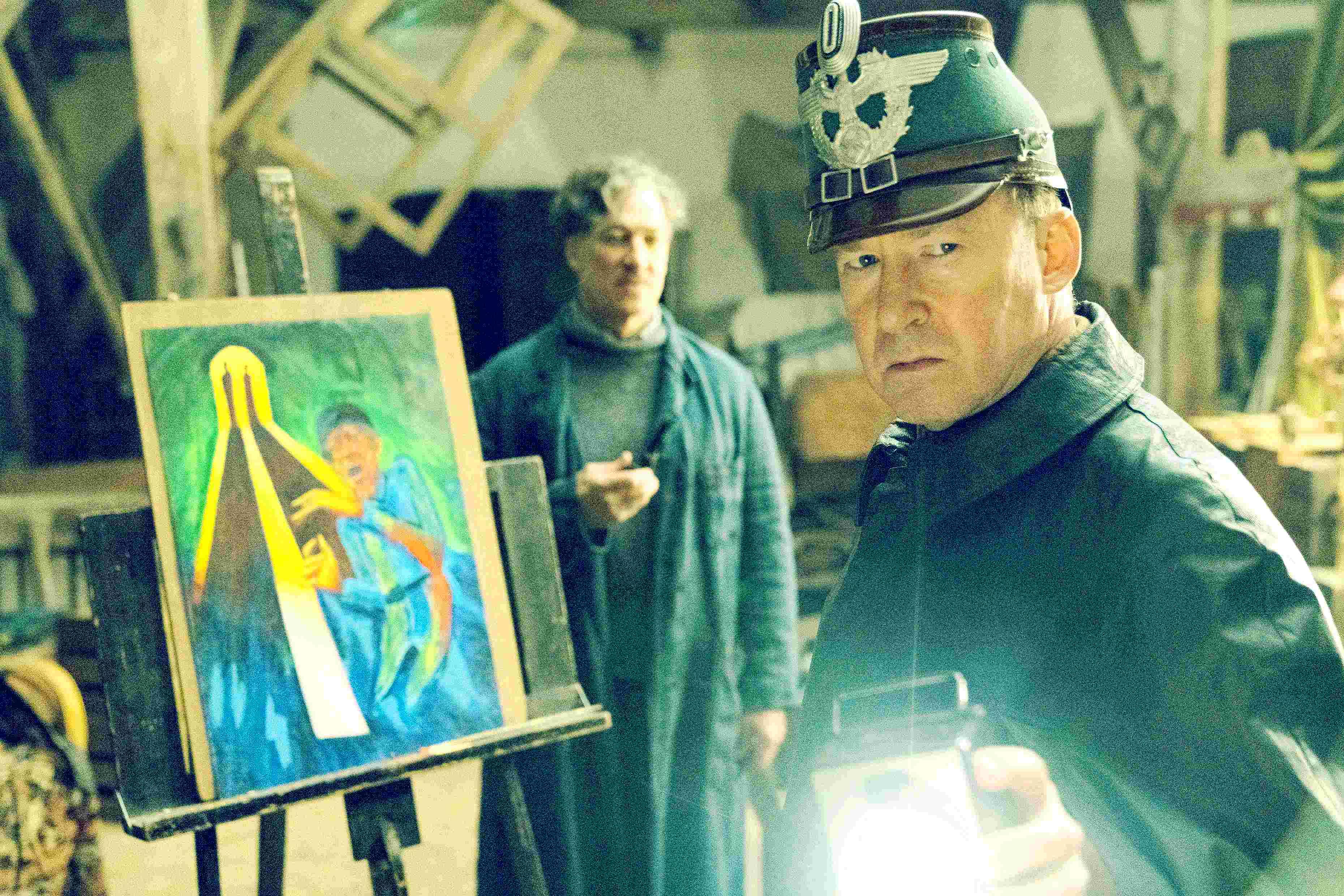 《偷畫男孩》劇情描述納粹時期「禁畫令」踐踏人民的故事。（圖／海鵬提供）