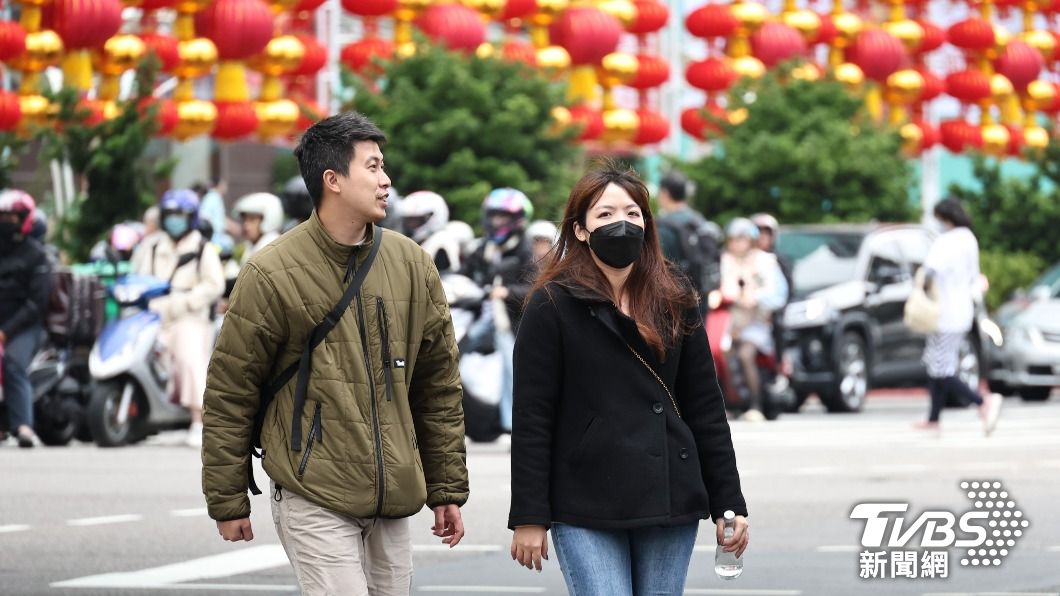 明變天轉濕冷!北部降10℃ 過年3天雨區擴大「挑戰冷氣團」