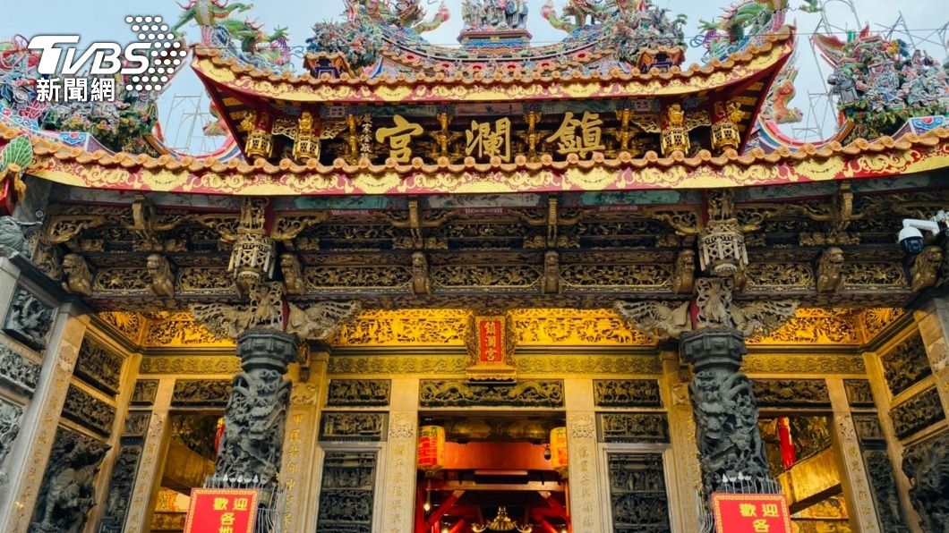 大甲鎮瀾宮香火鼎盛。（圖／陳祁　攝）