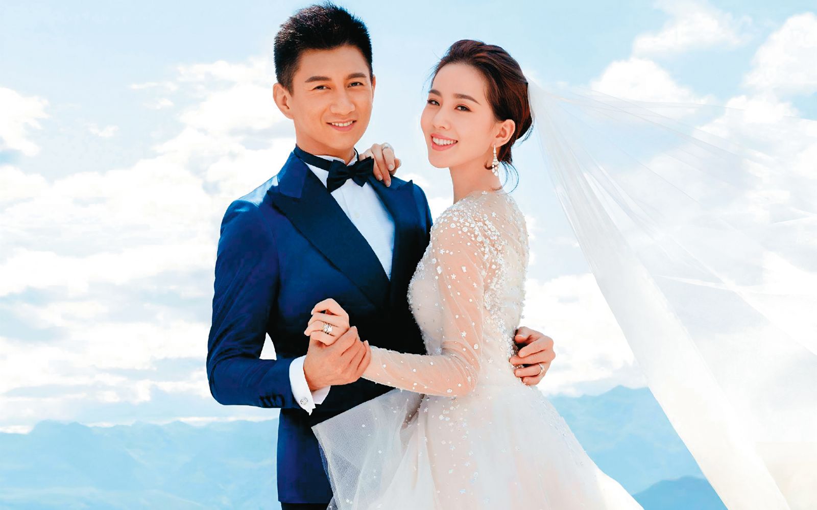 吳奇隆、劉詩詩8年前大婚,外界覺得他們甚至像在拍戲、拍MV般,「照片張張都美得令人窒息」,只是婚後離異消息不時傳出,有時甚至需要出面澄清。(圖/稻草人提供)