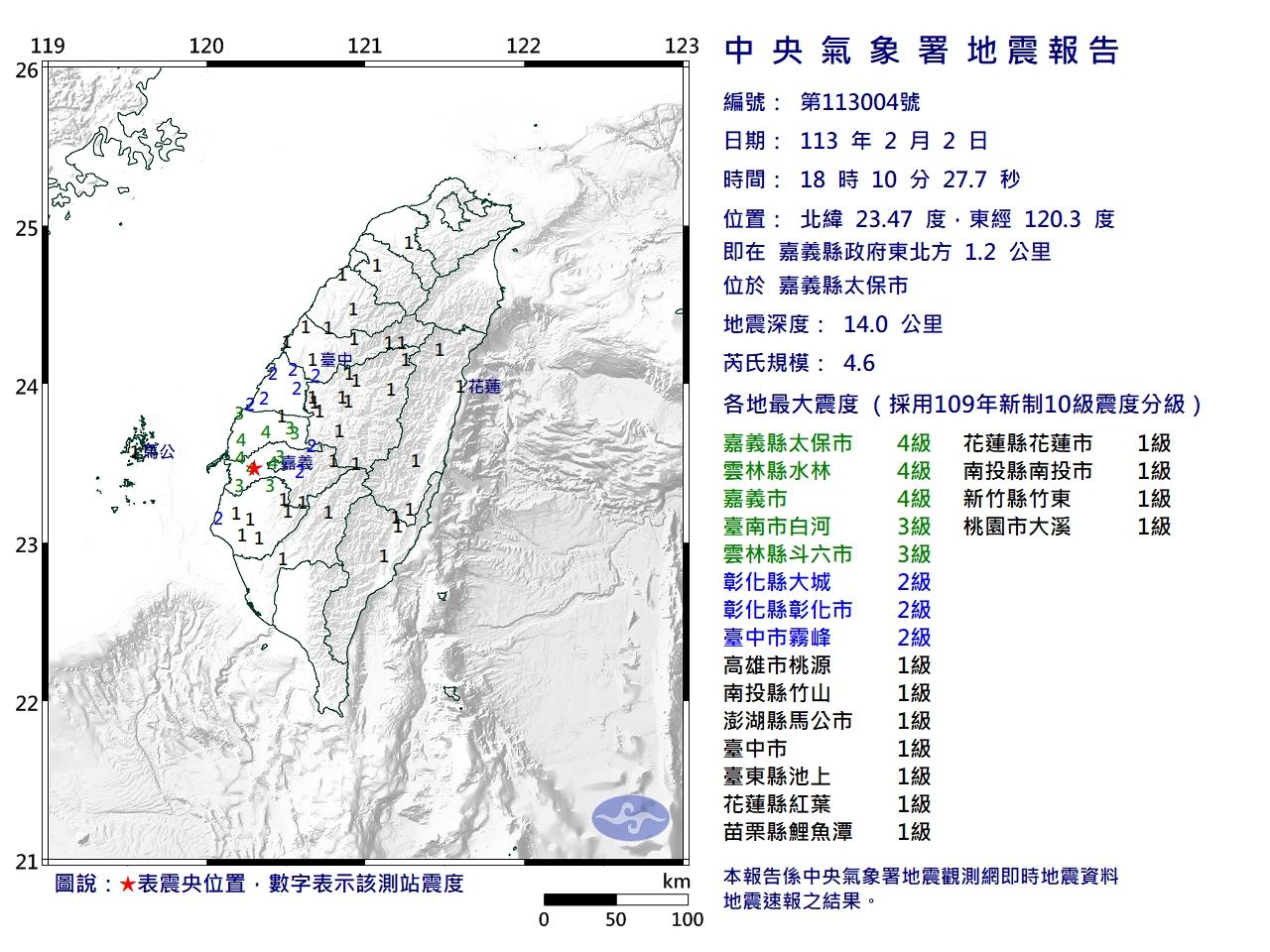 圖／中央氣象署
