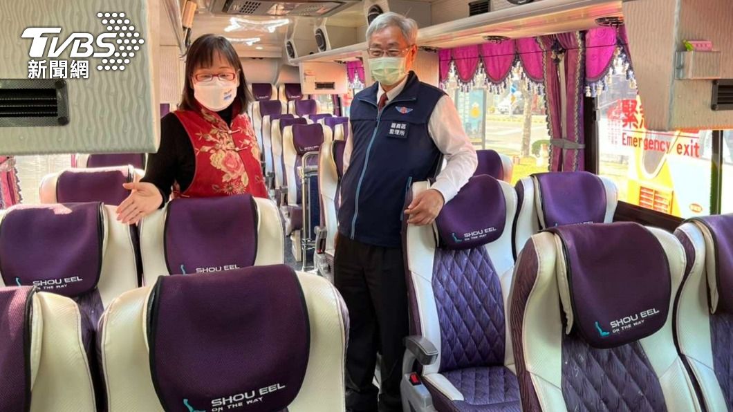 免費接駁車。(圖/TVBS)