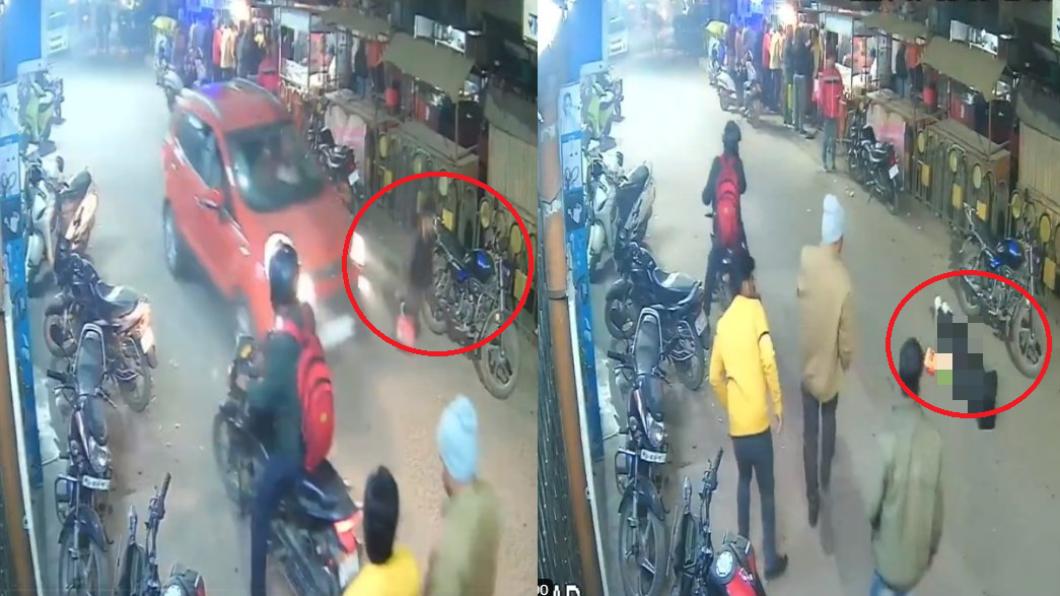 心臟病發「倒馬路中央」!印青年慘遭後方來車輾斃 驚悚片曝